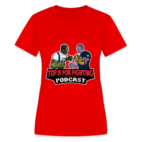 Top 5 for Fighting Logo - Women's Moisture Wicking Performance T-Shirt