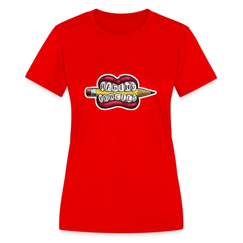 Raging Pencils Bargain Basement logo t-shirt - Women's Moisture Wicking Performance T-Shirt