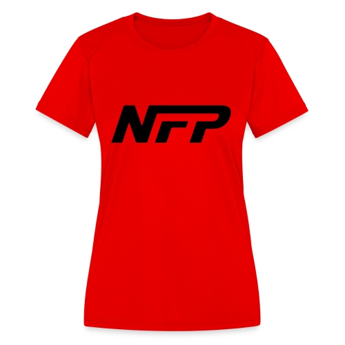 Final NFP Logo (1) - Women's Moisture Wicking Performance T-Shirt