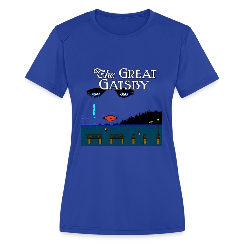 Great Gatsby Game Tri-blend Vintage Tee - Women's Moisture Wicking Performance T-Shirt