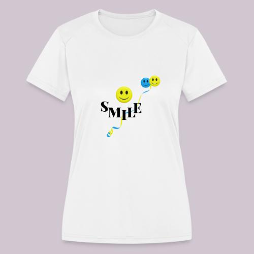 SMILE - Women's Moisture Wicking Performance T-Shirt