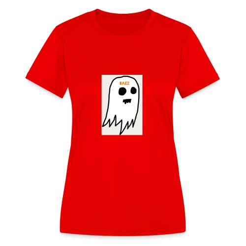 6103AF2D B35F 4421 918A 40CD92469E24 ghost baez - Women's Moisture Wicking Performance T-Shirt
