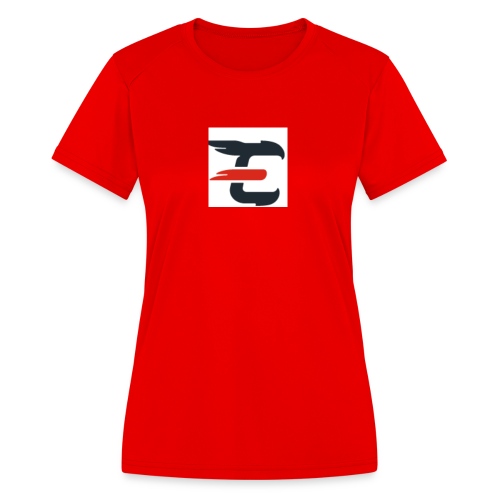 exxendynce logo - Women's Moisture Wicking Performance T-Shirt