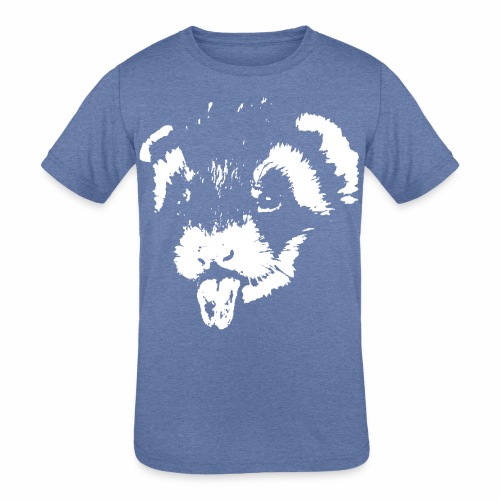 Sweet Cheeky Nimble Pet Head Stick Out Tongue Gift - Kids' Tri-Blend T-Shirt