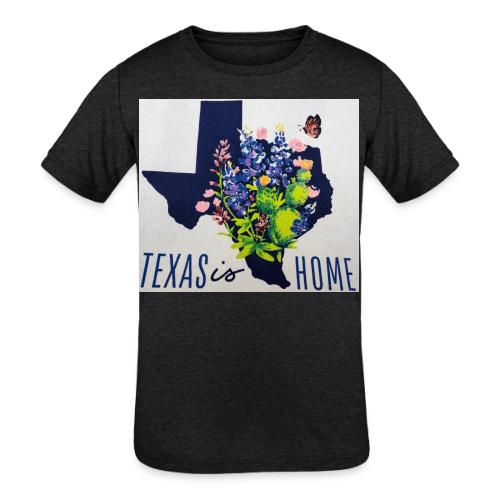 Texas is Home - Kids' Tri-Blend T-Shirt