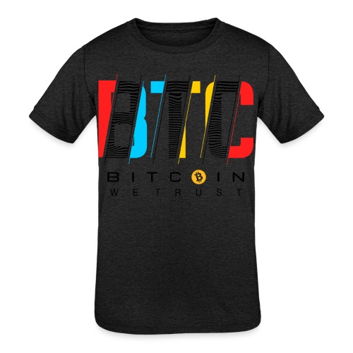 How to Grow Your BITCOIN SHIRT STYLE Income - Kids' Tri-Blend T-Shirt