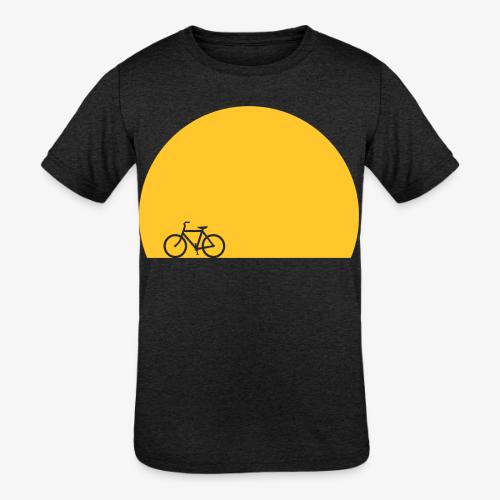 Sundown Bicycle - Kids' Tri-Blend T-Shirt