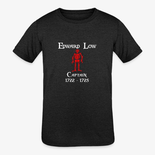 Captain Edward Low - Kids' Tri-Blend T-Shirt