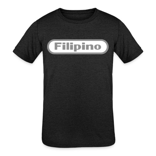 Filipino - Kids' Tri-Blend T-Shirt