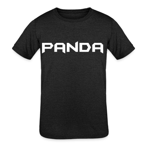 The Official Panda Logo - Kids' Tri-Blend T-Shirt