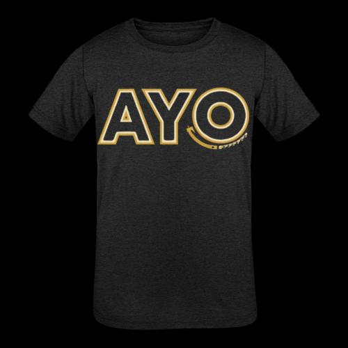 AyoGaming's Logo v1 - Kids' Tri-Blend T-Shirt