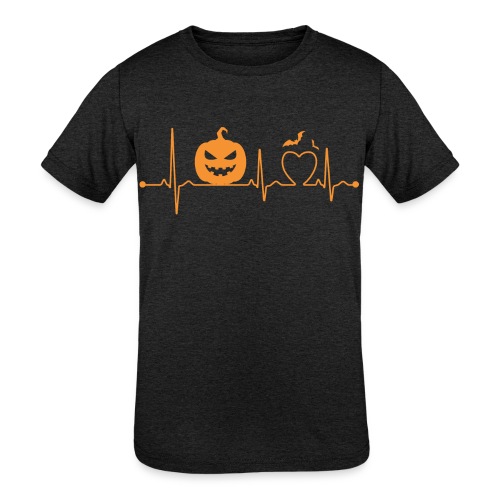 Halloween Beat - Kids' Tri-Blend T-Shirt