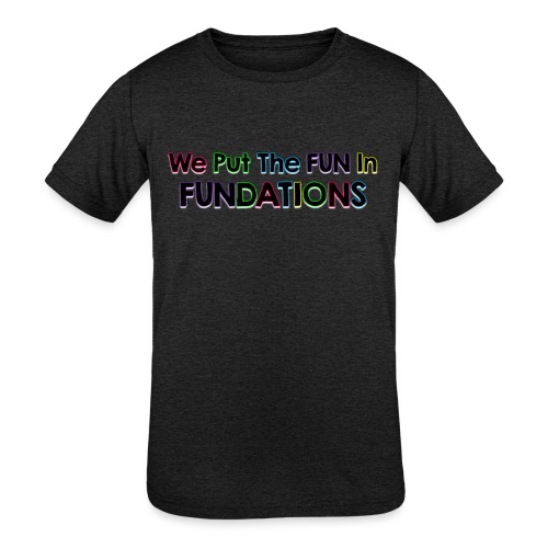 fundations png - Kids' Tri-Blend T-Shirt