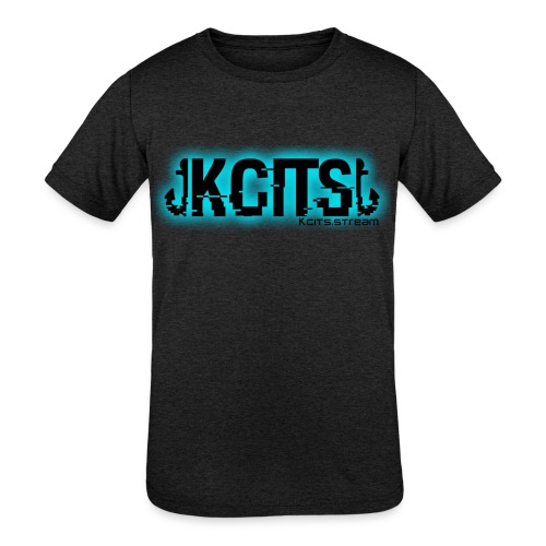 Kcits.stream Basic Logo - Kids' Tri-Blend T-Shirt