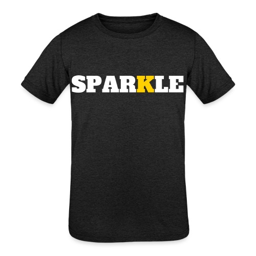 SPARKLE - Kids' Tri-Blend T-Shirt