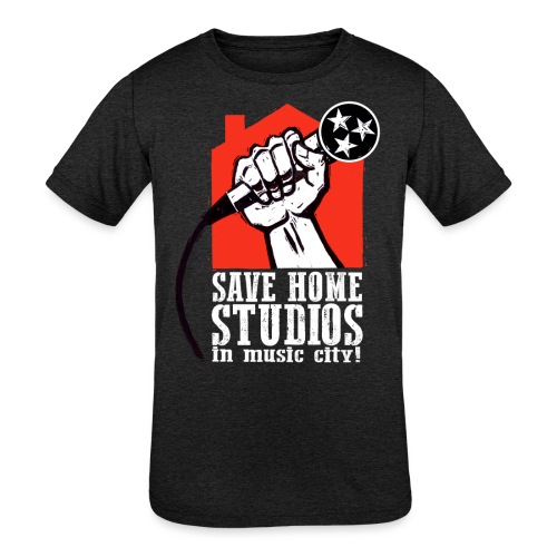 Save Home Studios In Music City - Kids' Tri-Blend T-Shirt