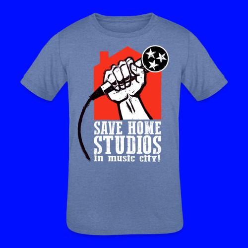 Save Home Studios In Music City - Kids' Tri-Blend T-Shirt