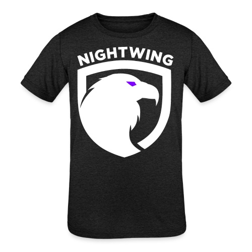 Nightwing White Crest - Kids' Tri-Blend T-Shirt