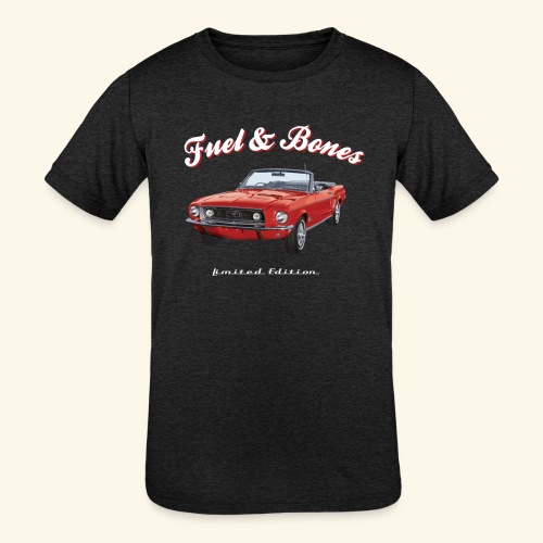 Mustang Vintage Car, Muscle Car, Gift for Men - Kids' Tri-Blend T-Shirt