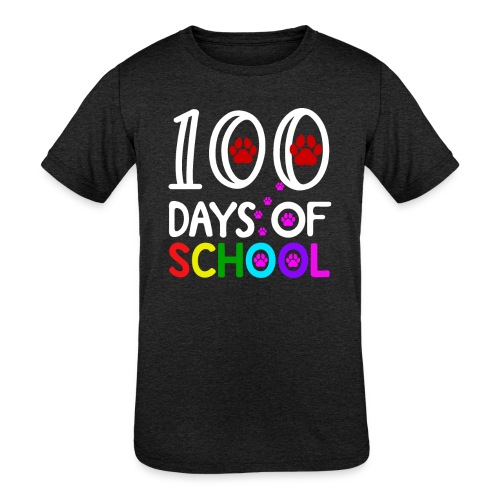 100 Days Of School Outfits For 2nd Grade Teacher - Kids' Tri-Blend T-Shirt