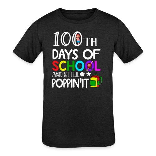 Twosday 100 Days Of School Outfits For 2nd Grade - Kids' Tri-Blend T-Shirt