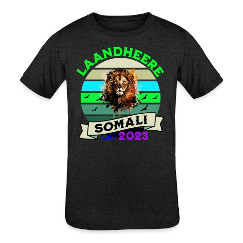 Laandheere- somalian - somali clothes-somali dress - Kids' Tri-Blend T-Shirt