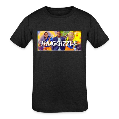 Thuggizzle T-Shirt - Kids' Tri-Blend T-Shirt