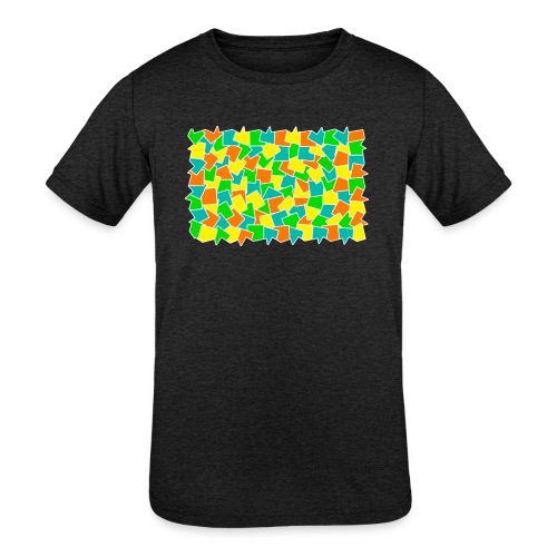 Dynamic movement - Kids' Tri-Blend T-Shirt