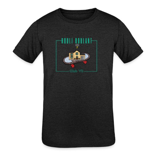 Rouli-Roulant club VR - Kids' Tri-Blend T-Shirt