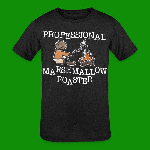 Professional Marshmallow roaster - Kids' Tri-Blend T-Shirt