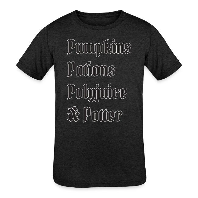 Pumpkins Potions Polyjuice & Potter