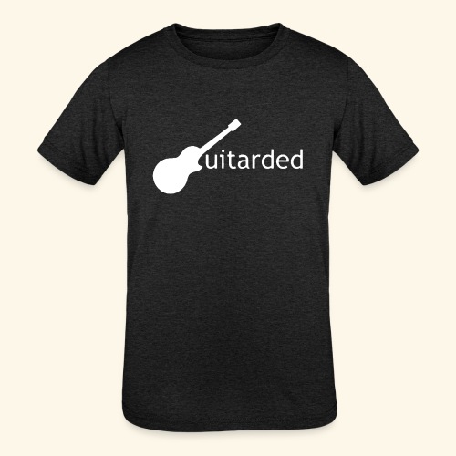 Guitarded - Kids' Tri-Blend T-Shirt