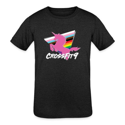 CrossFit9 Pride 2020 - Kids' Tri-Blend T-Shirt