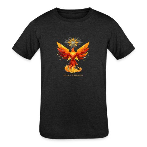 Solar Triumph Phoenix - Kids' Tri-Blend T-Shirt