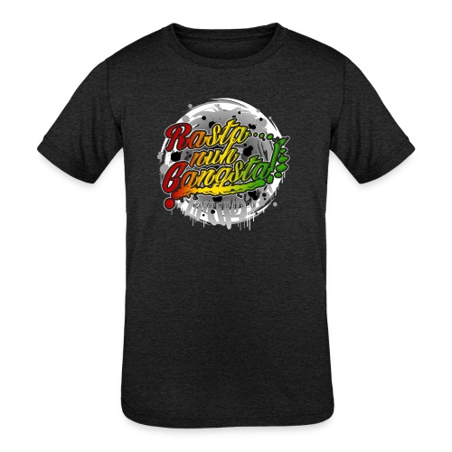 Rasta nuh Gangsta - Kids' Tri-Blend T-Shirt