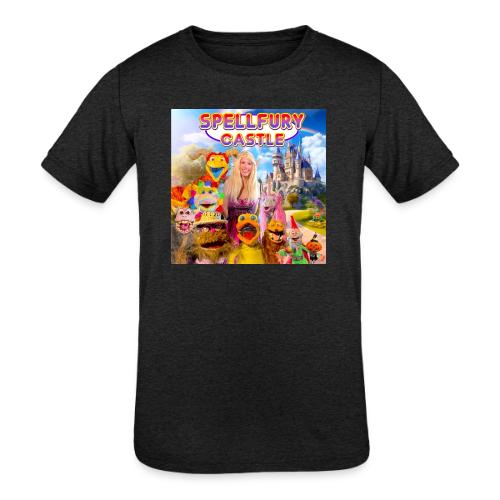 SPELLFURY CASTLE - Kids' Tri-Blend T-Shirt