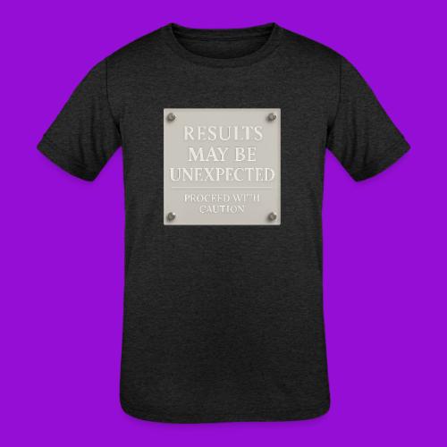Results - White - Kids' Tri-Blend T-Shirt