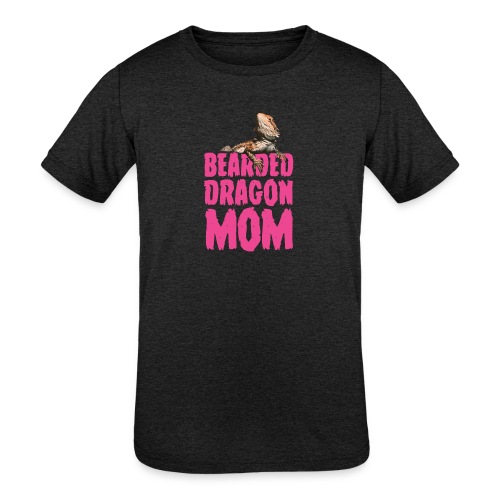 Bearded Dragon Mom Women Kids Funny Bearded Dragon - Kids' Tri-Blend T-Shirt