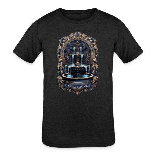 Gilded Baroque Fountain T-Shirt - Kids' Tri-Blend T-Shirt