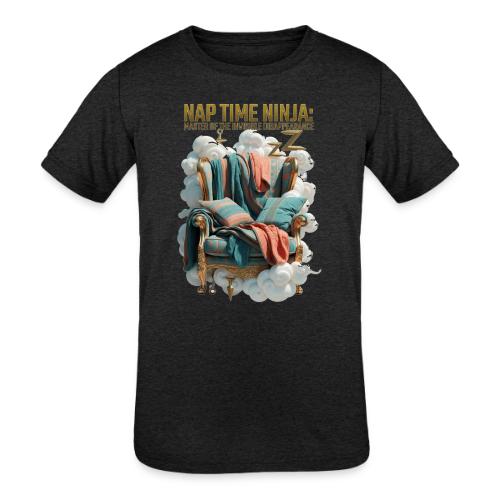 Nap Time Ninja T Shirt - Kids' Tri-Blend T-Shirt