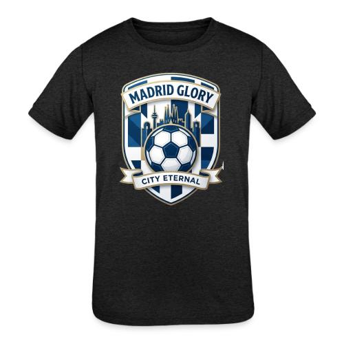 Madrid Skyline Glory T Shirt, Madrid Fan Gift - Kids' Tri-Blend T-Shirt