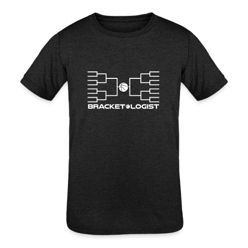 Bracketologist basketball - Kids' Tri-Blend T-Shirt