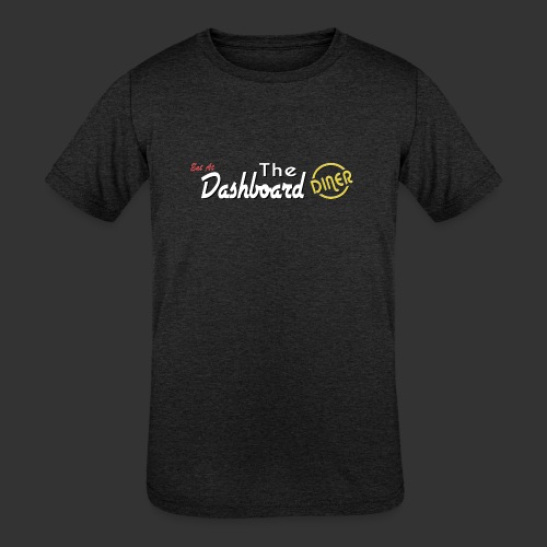 The Dashboard Diner Horizontal Logo - Kids' Tri-Blend T-Shirt