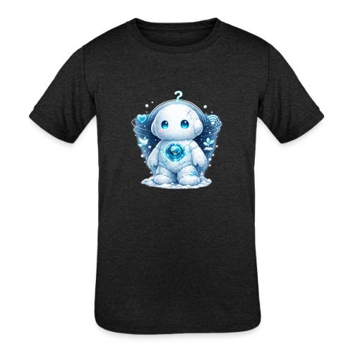 Snowy AI - Kids' Tri-Blend T-Shirt