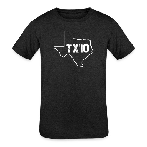 TEXAS 10 by FinksMethod - Kids' Tri-Blend T-Shirt