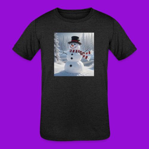 Frosty - Kids' Tri-Blend T-Shirt
