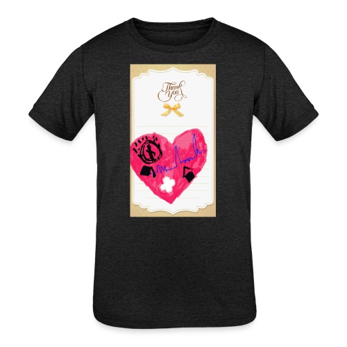 Heart of Economy 1 - Kids' Tri-Blend T-Shirt