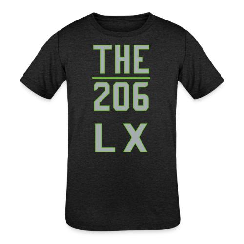 THE | 206 - Vibrant Fan Fashion - Game Win Edition - Kids' Tri-Blend T-Shirt