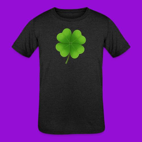 Four leaf clover - Kids' Tri-Blend T-Shirt