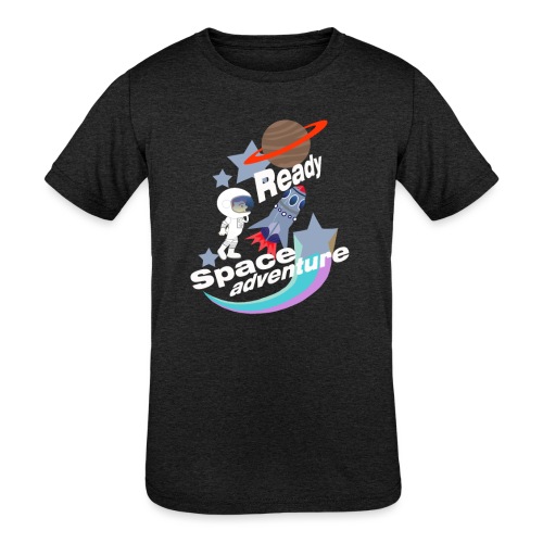 Rocket Space Adventure - Kids' Tri-Blend T-Shirt
